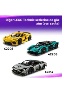 LEGO ® Technic Ferrari FXX K  - STEM Toy Building Set for 10+ Kids (897P) - Image 10