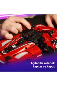 LEGO ® Technic Ferrari FXX K  - STEM Toy Building Set for 10+ Kids (897P) - Image 7