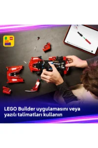 LEGO ® Technic Ferrari FXX K  - STEM Toy Building Set for 10+ Kids (897P) - Image 9