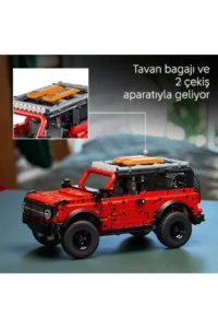 LEGO ® Technic Ford Bronco® SUV  - 9+ Creative Toy Building Set for Kids Who Love Vehicles (943P) - Image 9