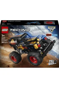 LEGO ® Technic Monster Jam™ Grave Digger™ Fire and Ice  – 7+ Toy Building Set (263 Pieces) - Image 2