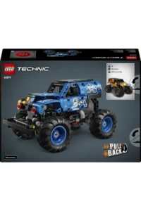 LEGO ® Technic Monster Jam™ Grave Digger™ Fire and Ice  – 7+ Toy Building Set (263 Pieces) - Image 3