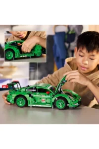 LEGO ® Technic™ Porsche 911 GT3 R REXY AO Racing Car  – 11+ Toy Building Set (1313 Pieces) - Image 10