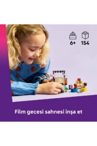 LEGO ® Friends Friendship Movie Night  - Creative Toy Building Set for Kids 6+ (154P) - Image 5