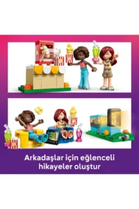LEGO ® Friends Friendship Movie Night  - Creative Toy Building Set for Kids 6+ (154P) - Image 7