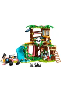 LEGO ® Friends Panda Sanctuary Animal Care  - Creative Toy Building Set for Kids 7+ (243P) - Image 2