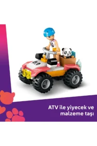 LEGO ® Friends Panda Sanctuary Animal Care  - Creative Toy Building Set for Kids 7+ (243P) - Image 6