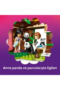 LEGO ® Friends Panda Sanctuary Animal Care  - Creative Toy Building Set for Kids 7+ (243P) - Image 7