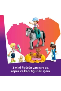 LEGO ® Friends Horse and Pet Veterinary Clinic  - 7+ Creative Toy Building Set (428P) - Image 7