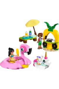 LEGO Friends Unicorn and Flamingo Pool Party - Image 2
