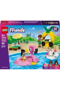 LEGO Friends Unicorn and Flamingo Pool Party - Image 3
