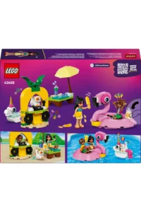 LEGO Friends Unicorn and Flamingo Pool Party - Image 4