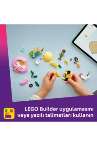 LEGO Friends Unicorn and Flamingo Pool Party - Image 9