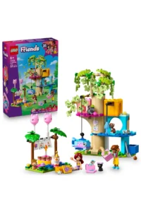 LEGO Friends Cat Birthday Party and Tree House