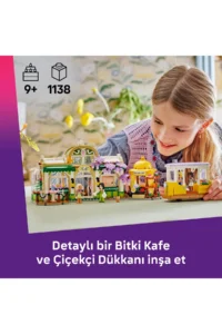 LEGO ® Friends Plant Cafe and Flower Shop  - Creative Toy Building Set for Kids 9+ (1138) - Image 5