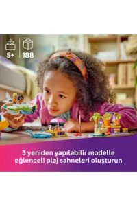 LEGO ® Friends Creative Beach and Travel Suitcase  - 5+ Toy Building Set (188 Pieces) - Image 5