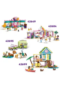 LEGO ® Friends Ice Cream and Balloon Stand  – 6+ Creative Toy Building Set (107 Pieces) - Image 10