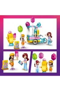 LEGO ® Friends Ice Cream and Balloon Stand  – 6+ Creative Toy Building Set (107 Pieces) - Image 7