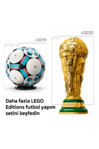 LEGO ® Editions Soccer Ball  - 10+ Creative Toy Building Set (1498 Pieces) - Image 10