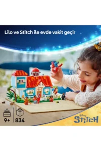 LEGO ® ǀ Disney Lilo and Stick Beach House  - Creative Toy Building Set for Kids 9+ (834P) - Image 5