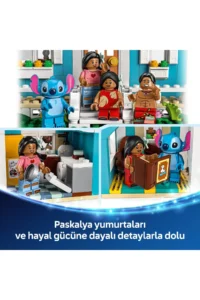LEGO ® ǀ Disney Lilo and Stick Beach House  - Creative Toy Building Set for Kids 9+ (834P) - Image 8