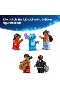 LEGO ® ǀ Disney Lilo and Stick Beach House  - Creative Toy Building Set for Kids 9+ (834P) - Image 9