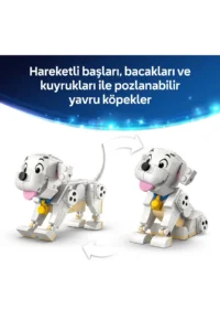LEGO ® ǀ Disney Lucky and Penny 101 Dalmatian Puppies -6+ Creative Toy Building Set (268P) - Image 8