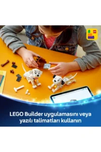 LEGO ® ǀ Disney Lucky and Penny 101 Dalmatian Puppies -6+ Creative Toy Building Set (268P) - Image 9