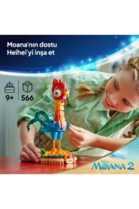 LEGO ® ǀ Disney Moana 2 Heihei  - Buildable Animal Model Building Set for Kids 9+ (566 P) - Image 5