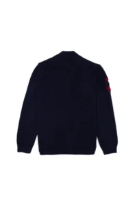 US Polo Shirt Assn. Boys' Navy Blue Zippered Knitwear Cardigan - Image 2