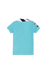 US Polo Shirt Assn. Boys' Mint Basic Polo Shirt Shirt Collar T-Shirt - Image 2