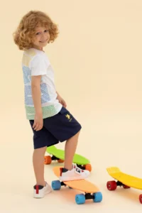US Polo Shirt Assn. Kids WHITE Crew Neck T-Shirt