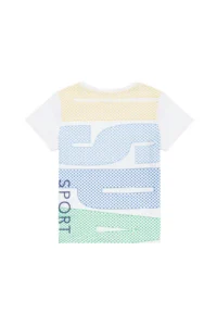US Polo Shirt Assn. Kids WHITE Crew Neck T-Shirt - Image 5