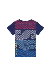 US Polo Shirt Assn. Kids Navy Blue Crew Neck T-Shirt - Image 3