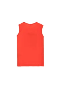 US Polo Shirt Assn. Boys' Red Crew Neck Sleeveless T-Shirt - Image 4