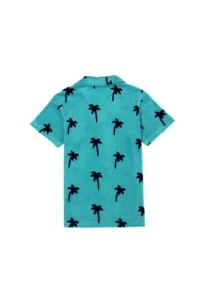 US Polo Shirt Assn. Boys' Mint Green Oversized Shirt - Image 2