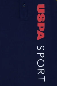 US Polo Shirt Assn. Boys' Navy Blue Polo Shirt Shirt Collar T-Shirt - Image 3