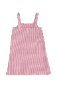 US Polo Shirt Assn. Girls' Pink Knitting Dress - Image 4