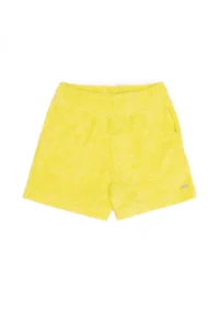 US Polo Shirt Assn. Kids Neon Yellow Knitting Shorts - Image 3