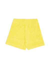 US Polo Shirt Assn. Kids Neon Yellow Knitting Shorts - Image 4