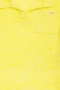 US Polo Shirt Assn. Girls' Neon Yellow Towel Material Polo Shirt Shirt Collar T-Shirt - Image 6