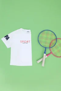 US Polo Shirt Assn. Girls' WHITE Crew Neck T-Shirt