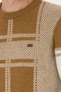 US Polo Shirt Assn. Men Light Khaki Sweater - Image 7