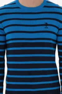 US Polo Shirt Assn. Men Cobalt Blue Sweater - Image 6