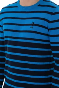 US Polo Shirt Assn. Men Cobalt Blue Sweater - Image 7