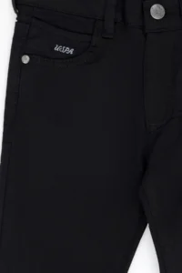 US Polo Shirt Assn. Girls' Black Kanvas Pants - Image 5