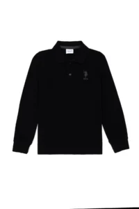 US Polo Shirt Assn. Baby Size Black Basic Sweatshirt