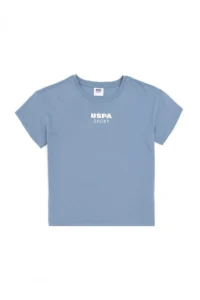 US Polo Shirt Assn. Boys' Indigo Crew Neck T-Shirt