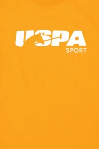 US Polo Shirt Assn. Boys' Orange Crew Neck T-Shirt - Image 5