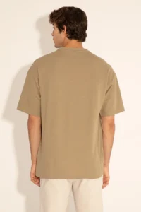 US Polo Shirt Assn. Men comfort Fit Crew Neck Khaki T-Shirt - Image 6